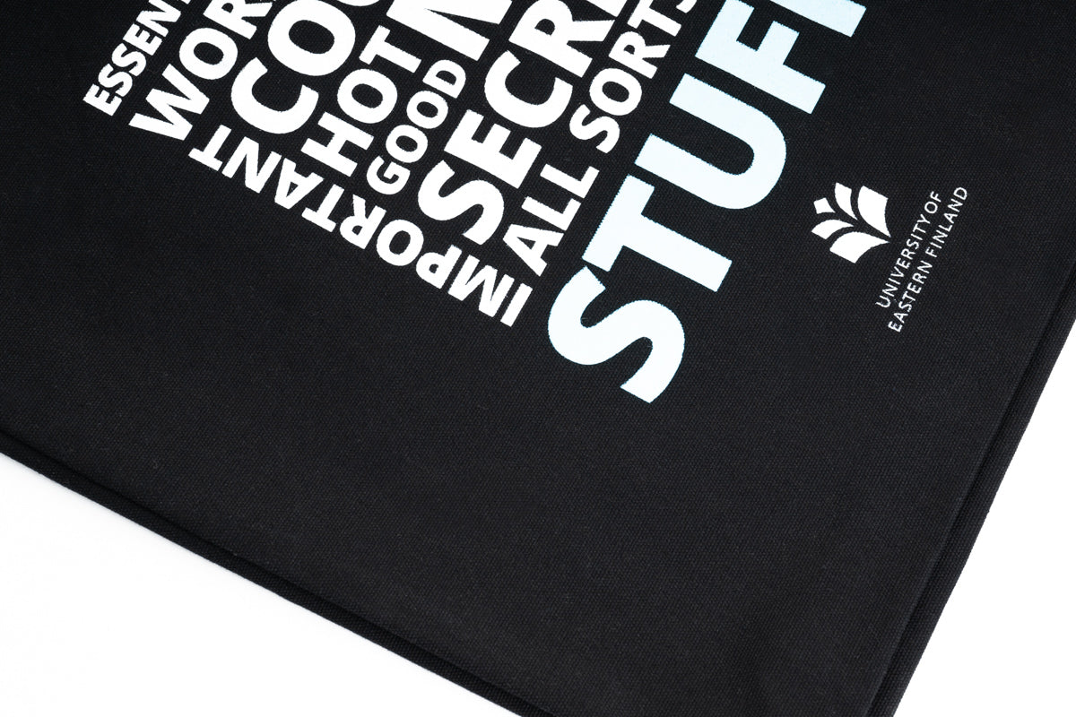 Uef Canvas bag Desing, Word cloud